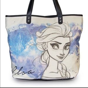 NWT FROZEN II DISNEY LOUNGEFLY ELSA TOTE